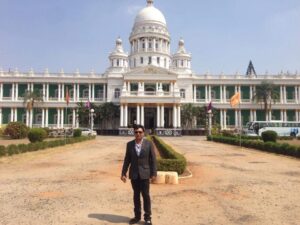 At Famous Mysore Palace